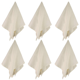 DG Collections towels in kitchen use, wiping counters with streak-free results