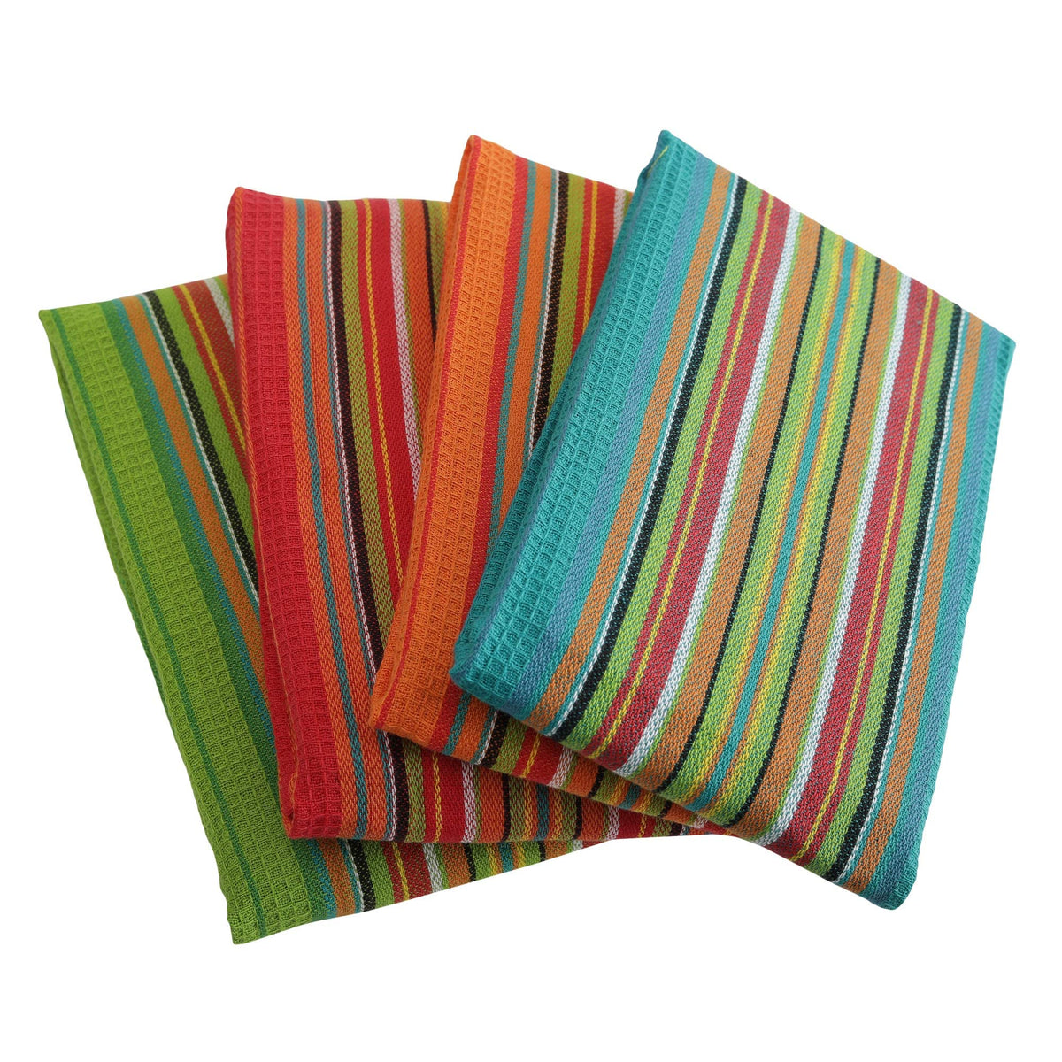 DG Collections salsa towel texture shows durable lint-free weave