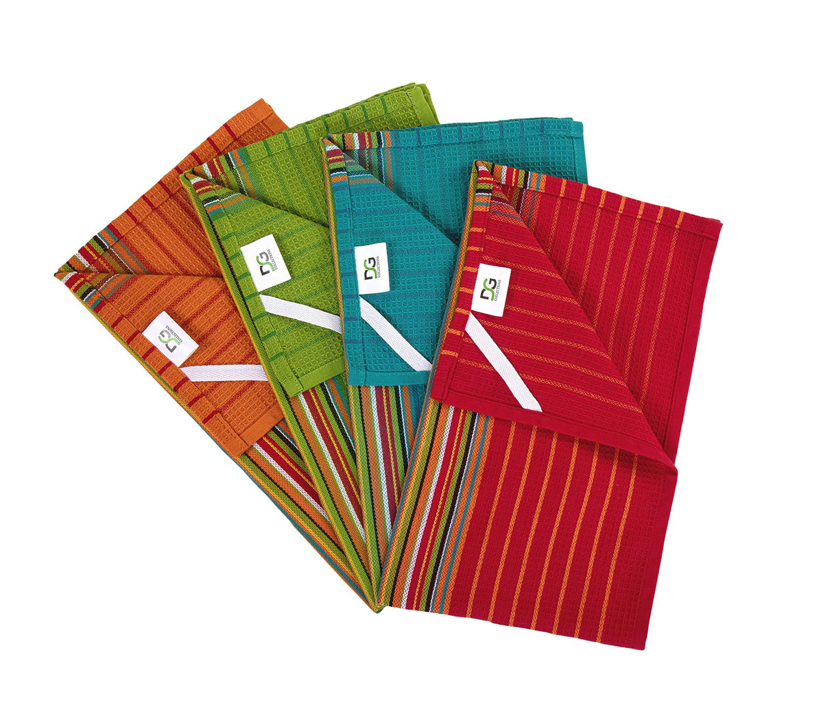 DG Collections salsa towels textured salsa weave adds rustic kitchen style