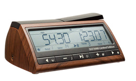 DGT3000 LE wooden finish chess timer for premium design and durability
