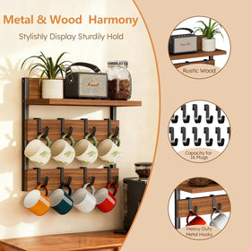 Dhmkfly versatile organizer for keys, hats, or jewelry near entryways.