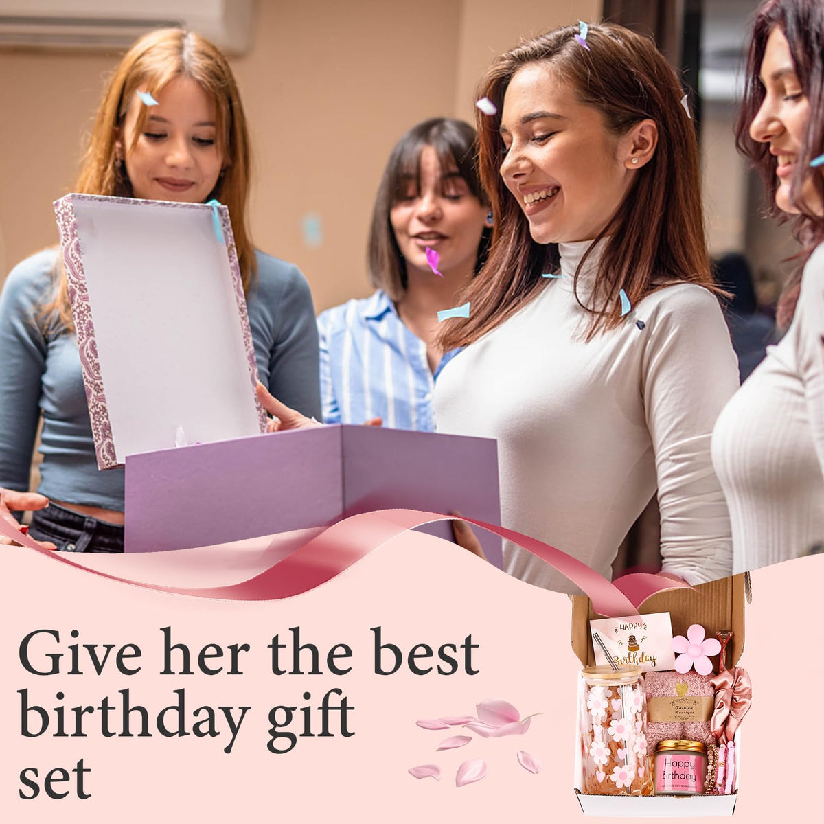 DHQH Happy Birthday card to send warm wishes with the gift.