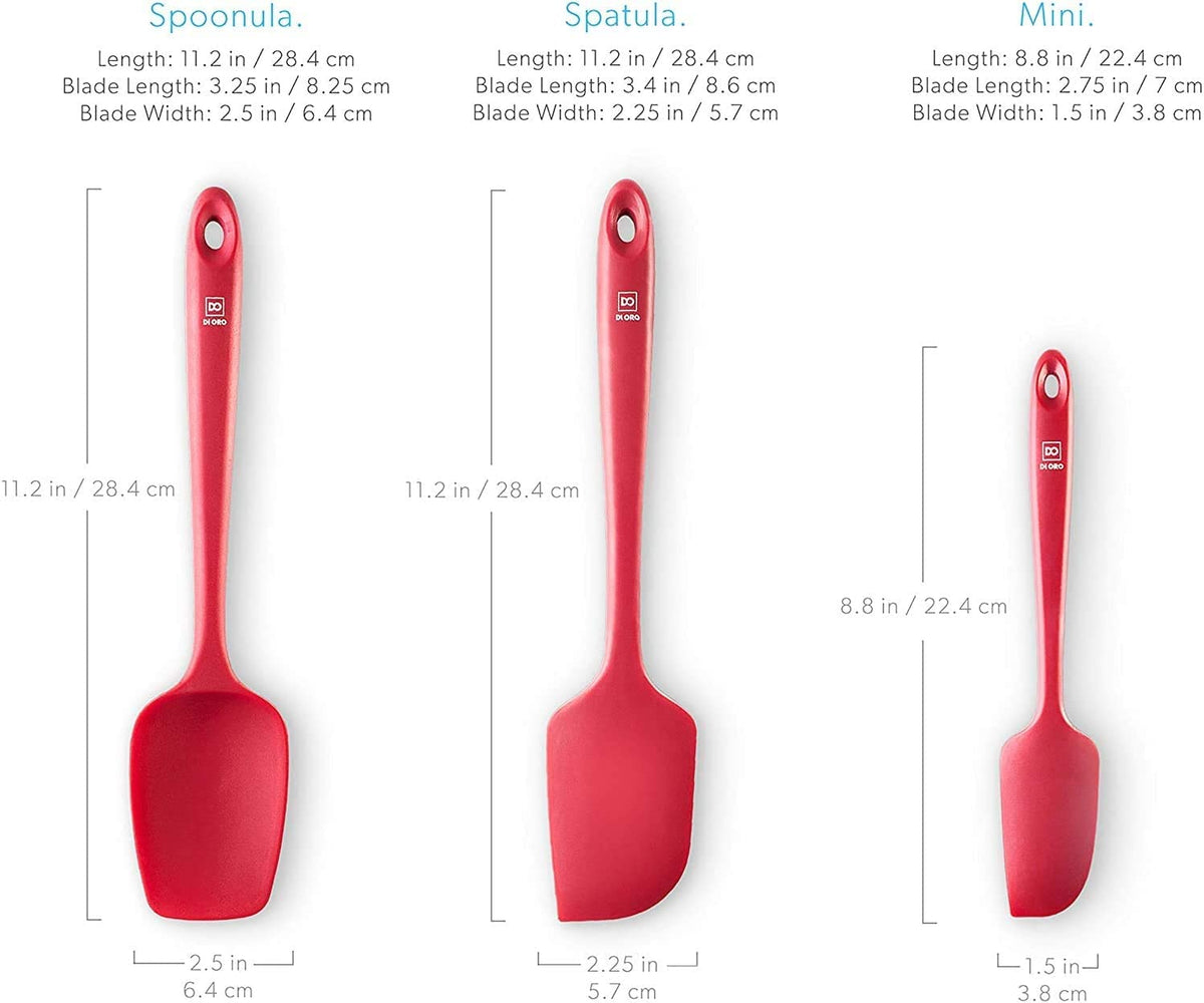DI ORO Living spatula for thick batter mixing