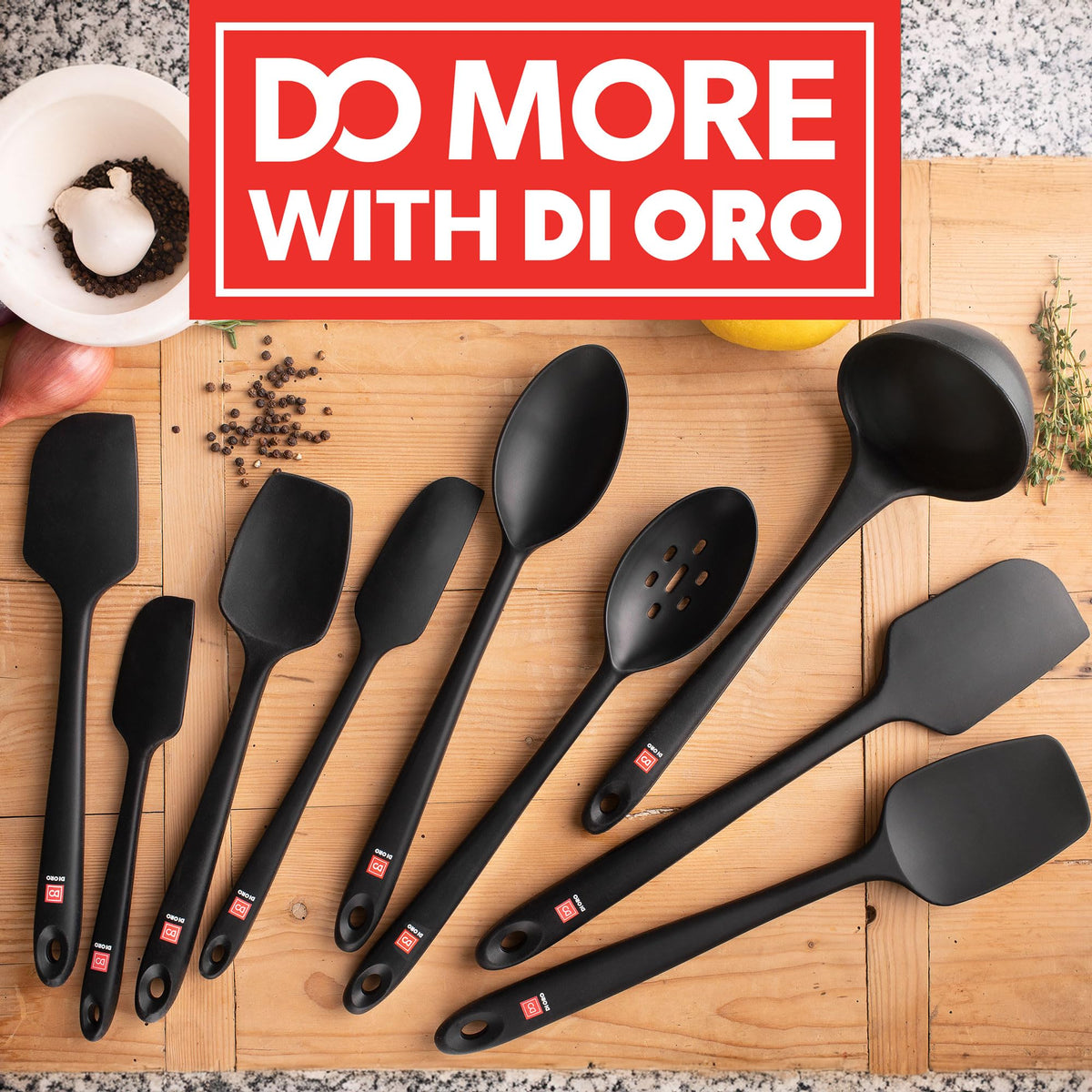 BPA-free LFGB-certified spatula ensures safe, reliable cooking.