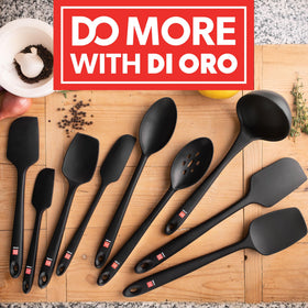 BPA-free LFGB-certified spatula ensures safe, reliable cooking.