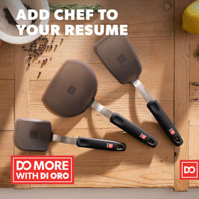 di Oro Living ergonomic-handle spatula for comfortable grip