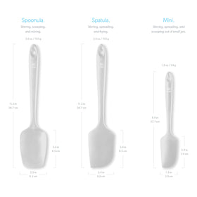 DI ORO Living spatula is nonstick-safe and won't scratch premium cookware.