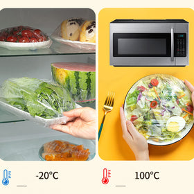 DI QIU REN microwave-safe bowl covers for light reheating