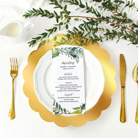 DI QIU REN elegant gold chargers placemats ideal for weddings and banquets