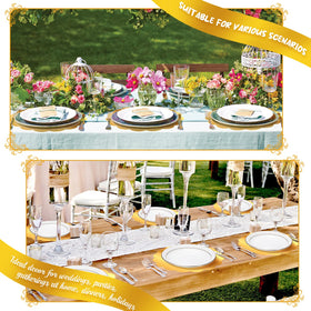 DI QIU REN party and wedding placemats create festive tablescapes