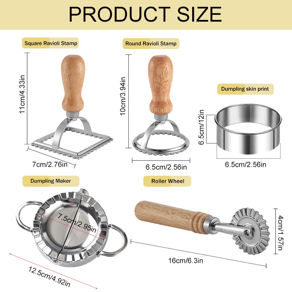 DI QIU REN ravioli wheel-set aluminum frame ensures durable, reliable pasta cutting.