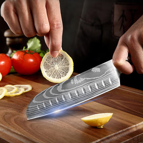 Diagsh 6-inch boning knife for precise trimming.