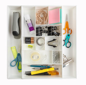 Dial Industries 13-compartment layout helps locate small parts quickly