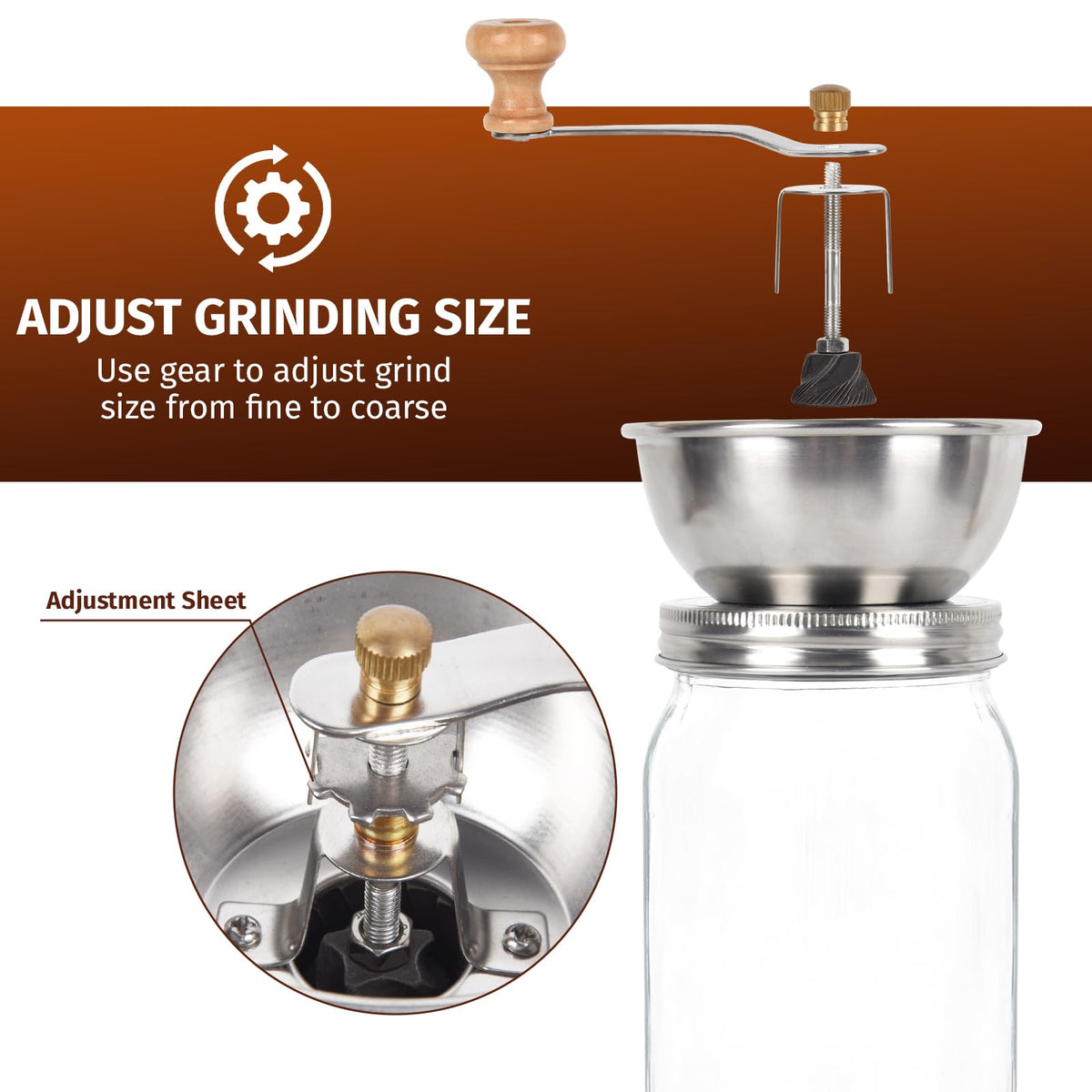 Diatomiteco camping setup shows the grinder lid in outdoor coffee prep