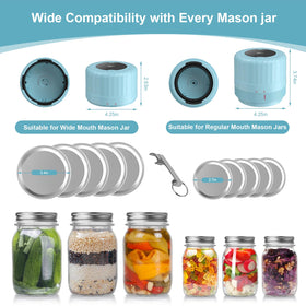 Dicorain VP06+ regular-mouth lids enable versatile sealing for leftovers