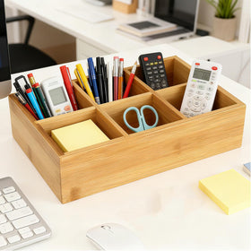Fits neatly in a cabinet or pantry for organized storage.
