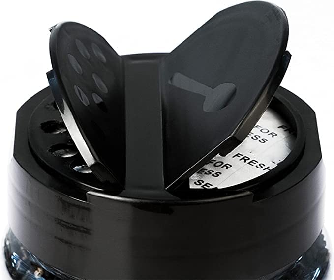 Dicunoy inner seal lid shown for maintaining freshness and snug storage.