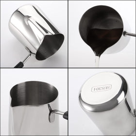 Dicunoy set of two pots on kitchen counter ready