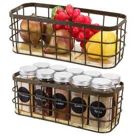 Dicunoy versatile shelf caddy for bath supplies and towels.