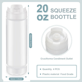 Didaey 20oz bottles feature silicone valve to prevent leaks