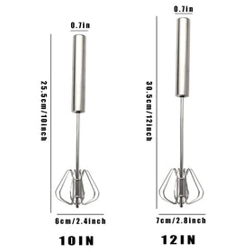 Digead riveted-structure egg whisk for secure, long-lasting performance.