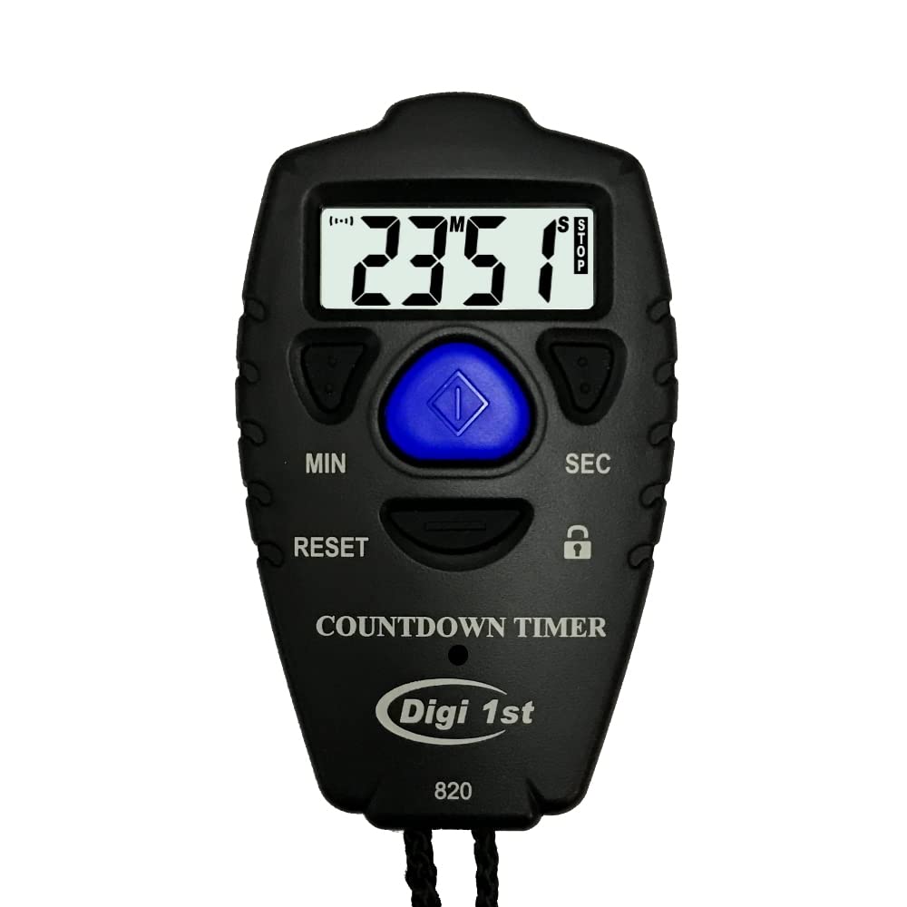 Digi 1st T-820 99-minute timer with clear display for precise workouts