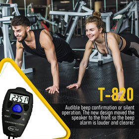 Digi 1st T-820 large digits enhance readability during workouts