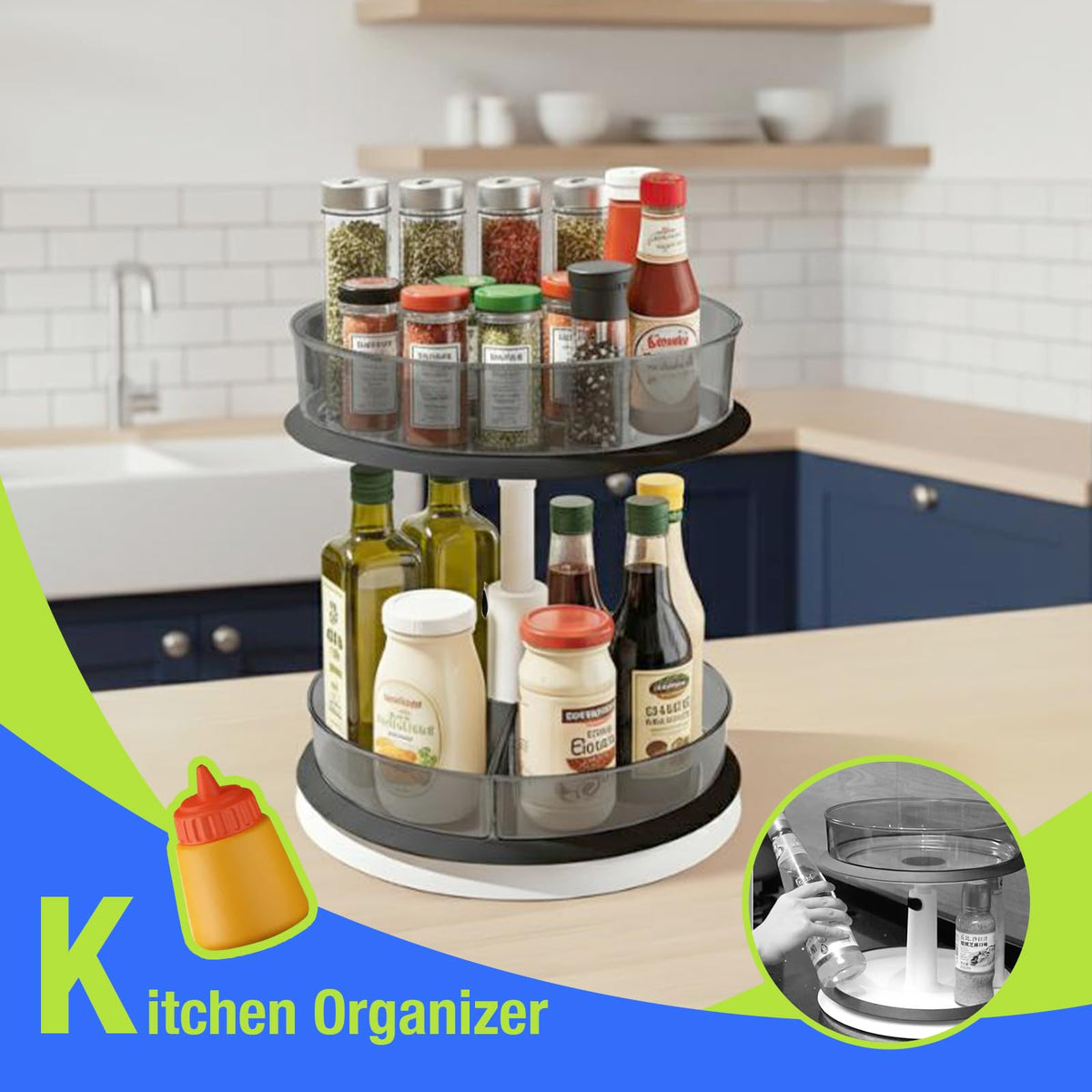 DIHUMK grey finish adds a modern touch to any cabinet.