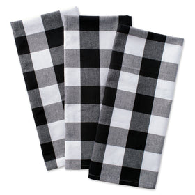 DII buffalo check dish towels 20x30 ready for daily drying and quick cleanup
