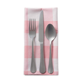 DII buffalo check napkins arranged on a table with coordinating farmhouse pieces
