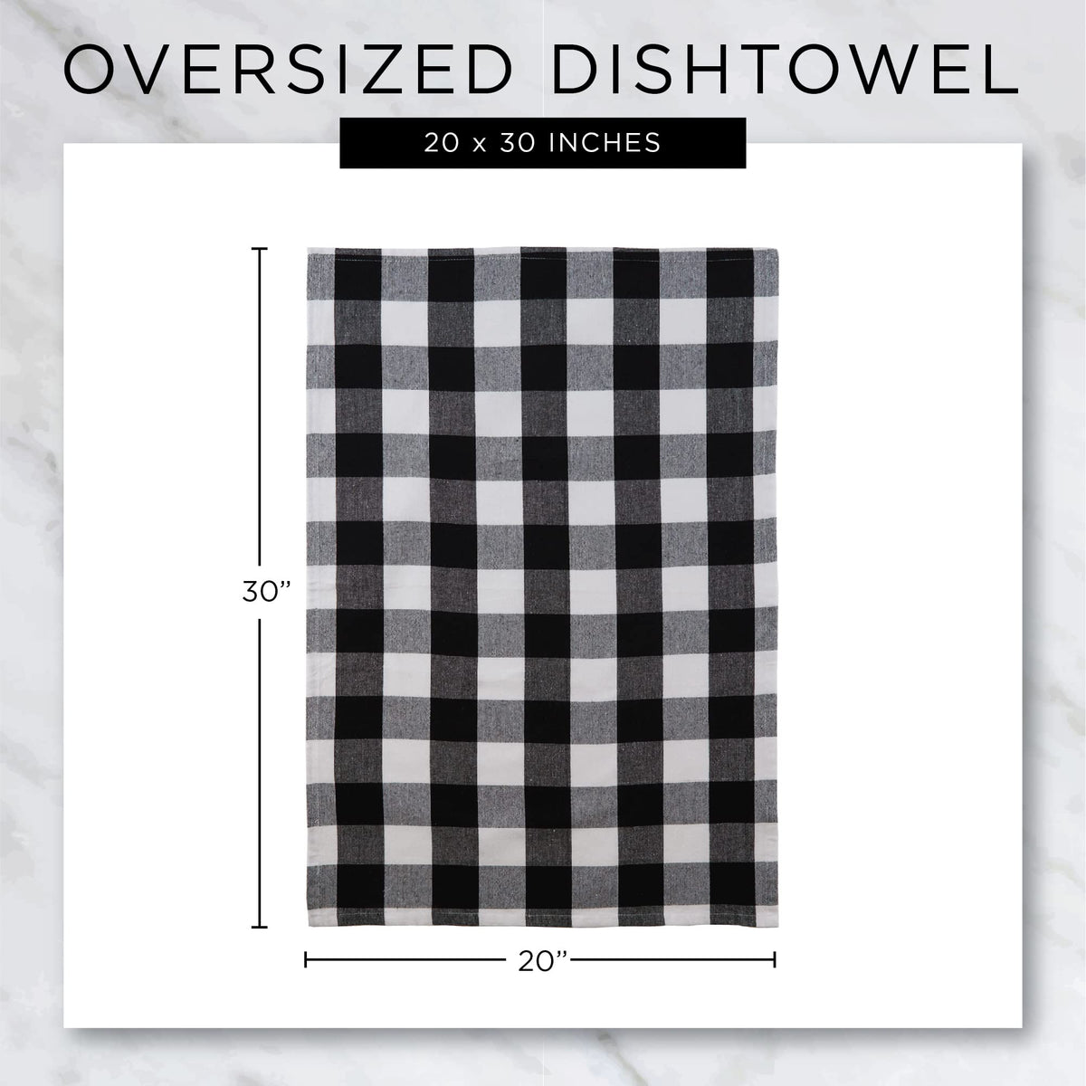 DII French Stripe kitchen collection offers coordinated towel options.