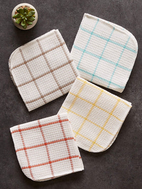 DII Windowpane dishcloths suitable for bathroom cleaning tasks.