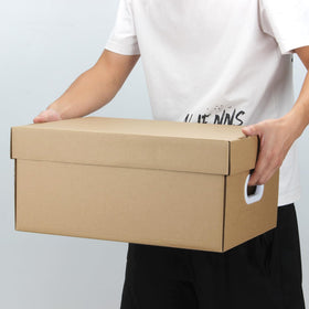 DIICCYO portable cardboard jar box aids packing and moving without jar damage.