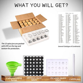 DIMBRAH refill tools include funnel and marker for easy labeling.