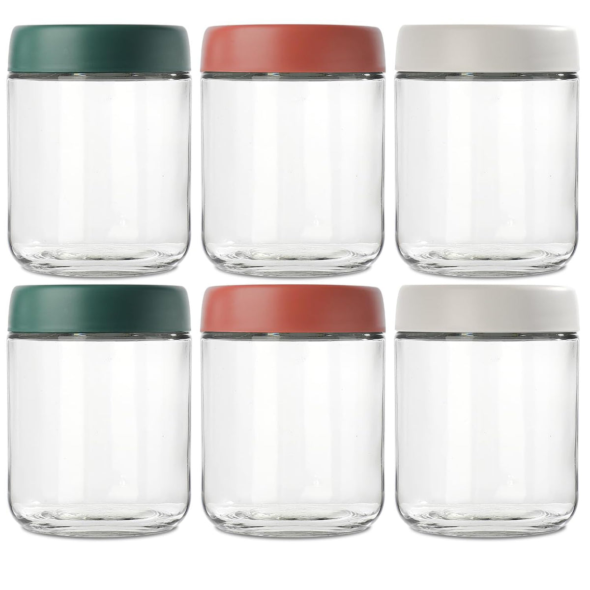 DIMBRAH 16oz overnight oats jar with lid, ideal for grab-and-go meals.