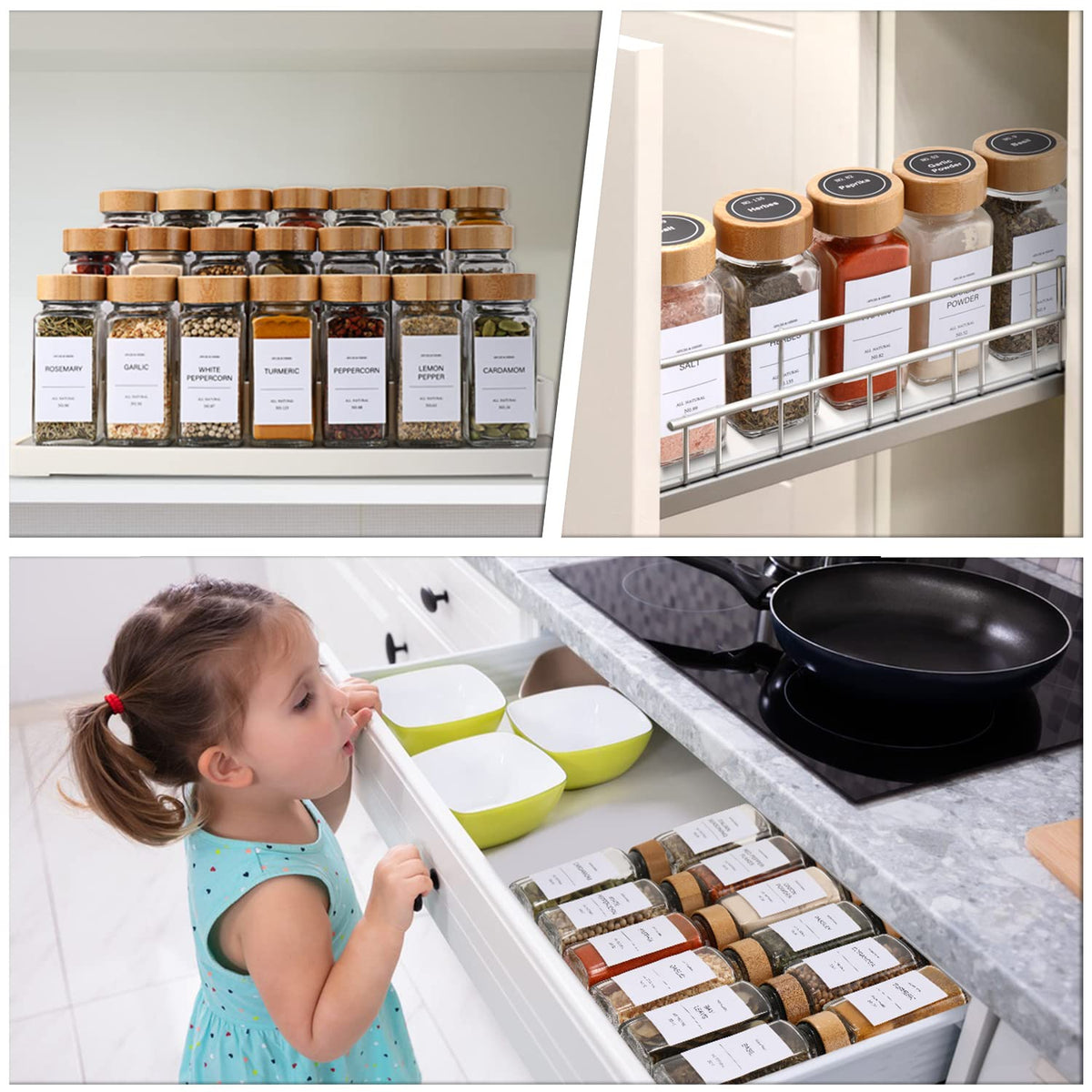 DIMBRAH labels set with preprinted and blank options for customization.