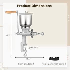 DIMEGON grinder suitable for beer brewing and dough applications