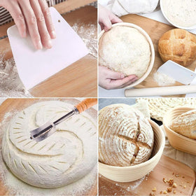 Dimpola banneton basket inside liners for easy dough release and maintained shape