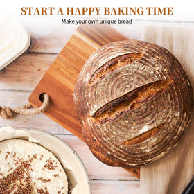 Liners aid easy release from the banneton for baking