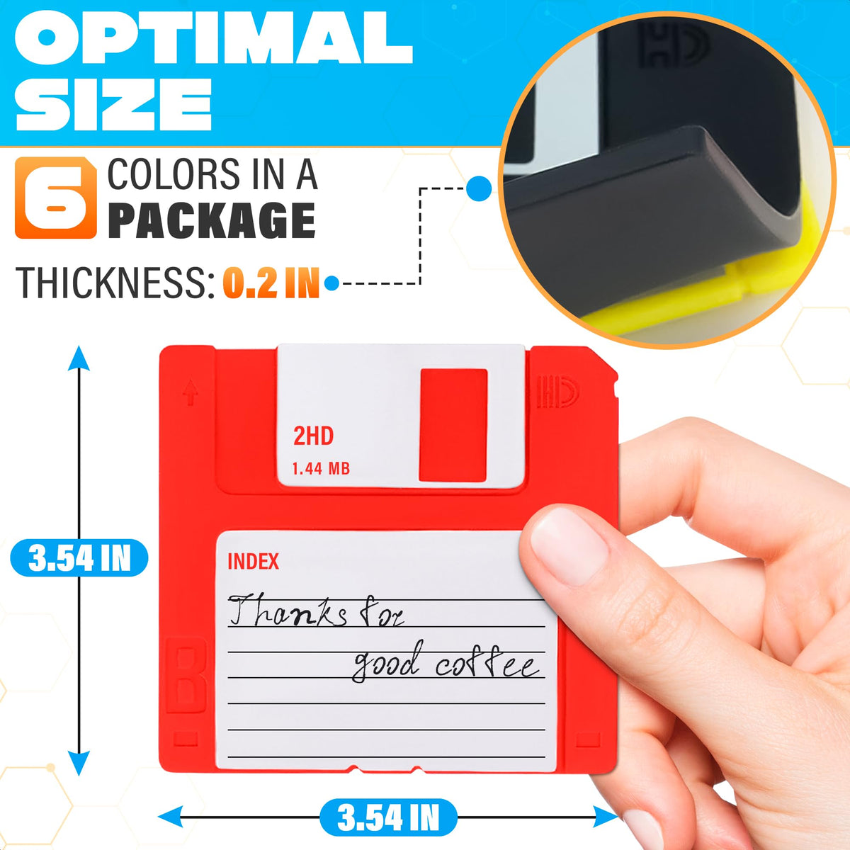 DIMROM retro-textured disk coaster adds nostalgia with practical spill protection.