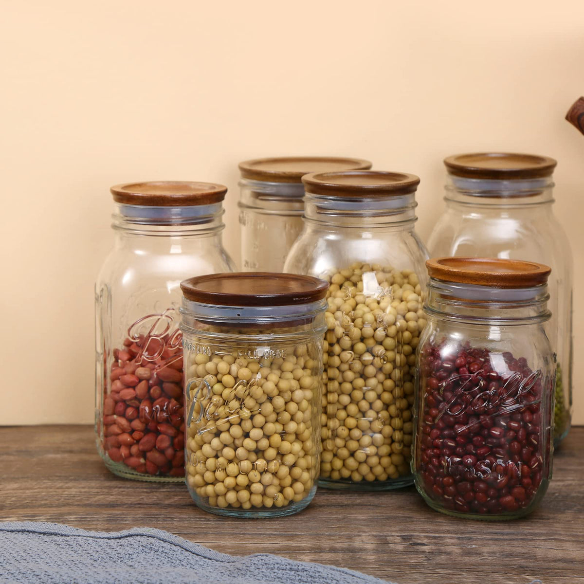 DingCo wide-mouth lid fits jars for versatile kitchen organization