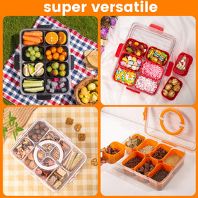 Dingerjar BPA-free clear plastic ensures durable, easy-to-clean snack storage