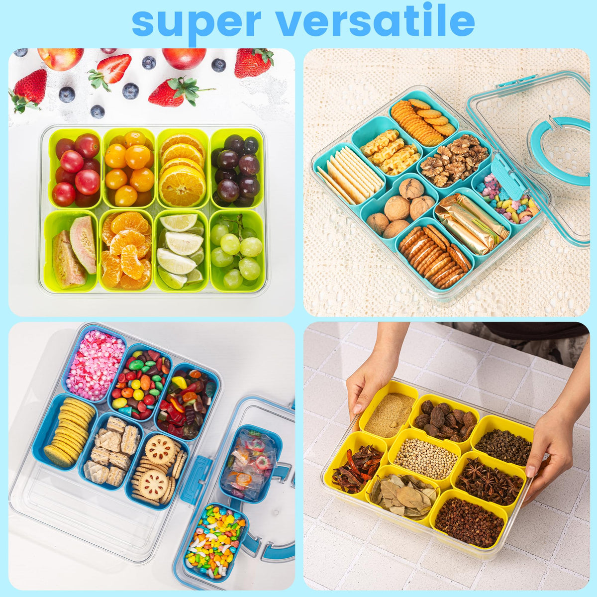 Dingerjar BPA-free plastic container offers durable, safe snacking on the go