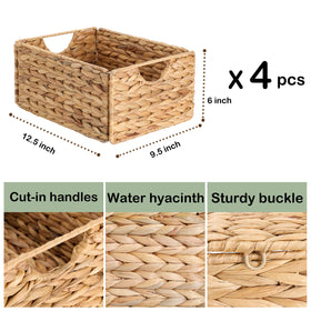 DINGTAI hyacinth weave detail highlights natural texture.