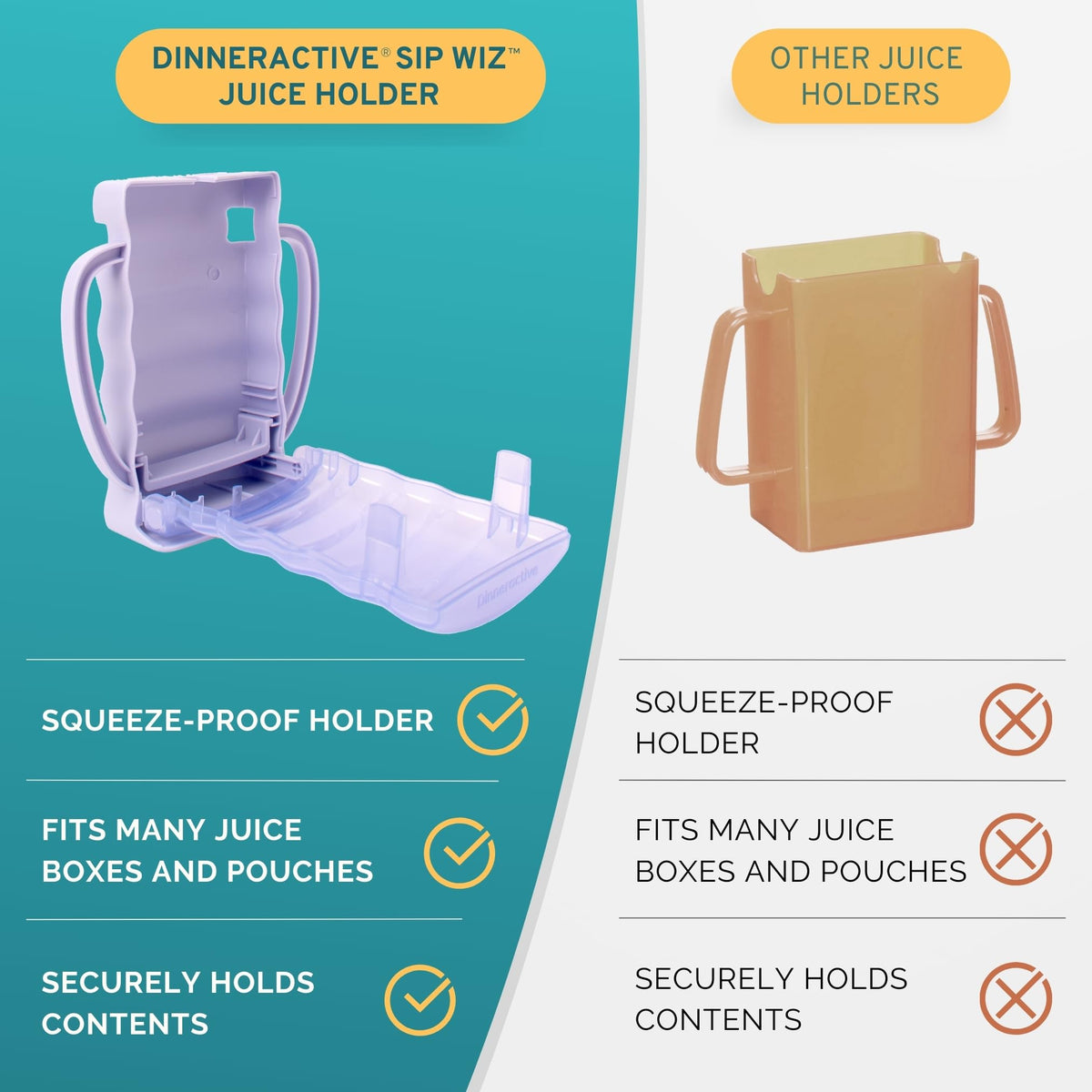 Dinneractive Sip Wiz dishwasher-safe components simplify cleanup after snacks.