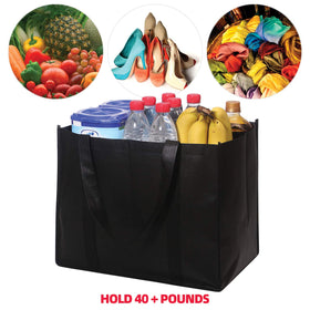 DIOMMELL bags offer 40-pound capacity for heavier groceries.