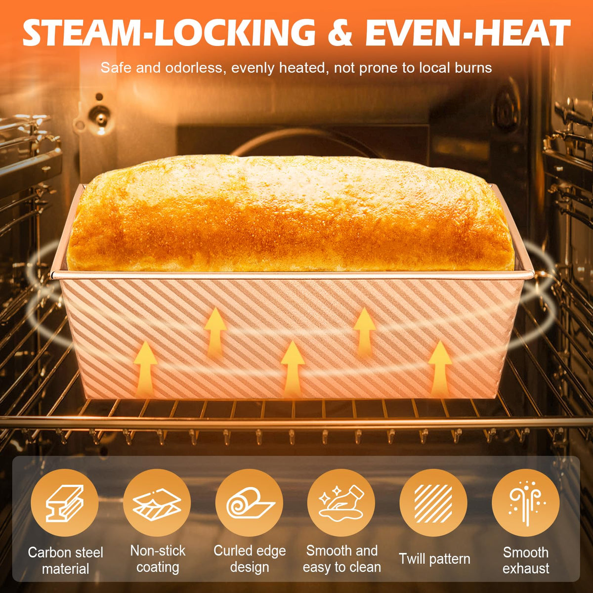 Dipanist 2-pack bread baking tools set included for easy bread prep.