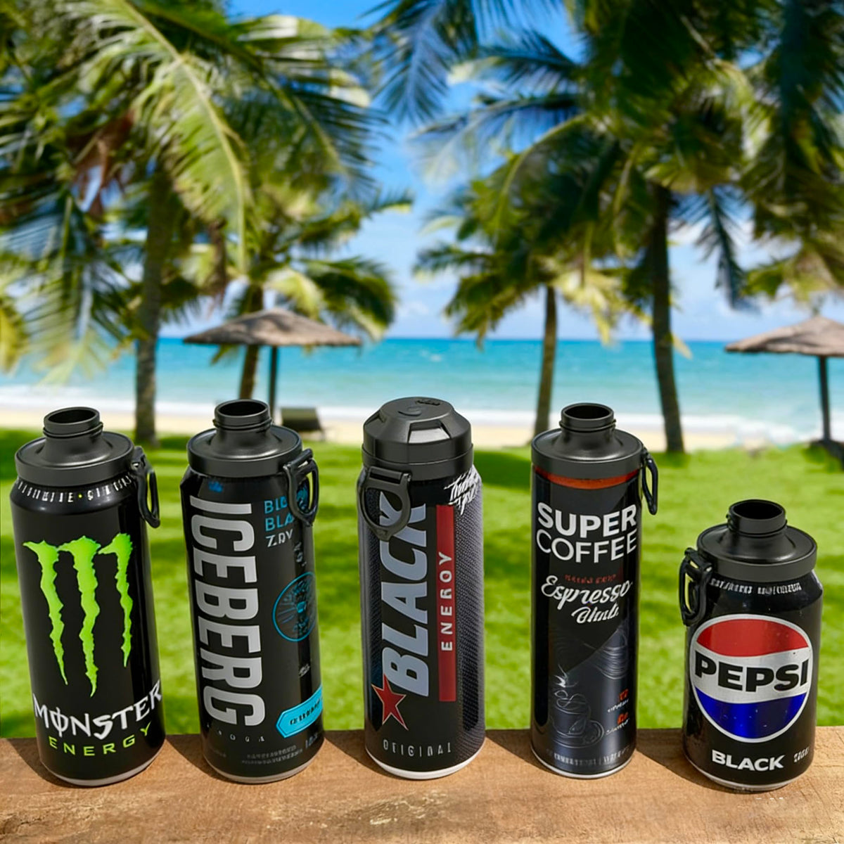 DIPESI BPA-free reusable lid seals standard cans securely.