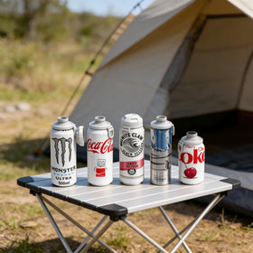 DIPESI BPA-free white can lids protect drinks from dust and bugs