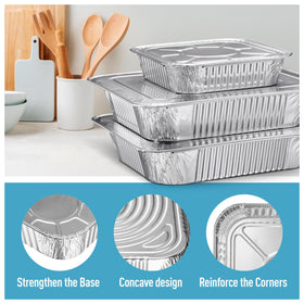 Diplastible serving trays with lids ideal for party buffets